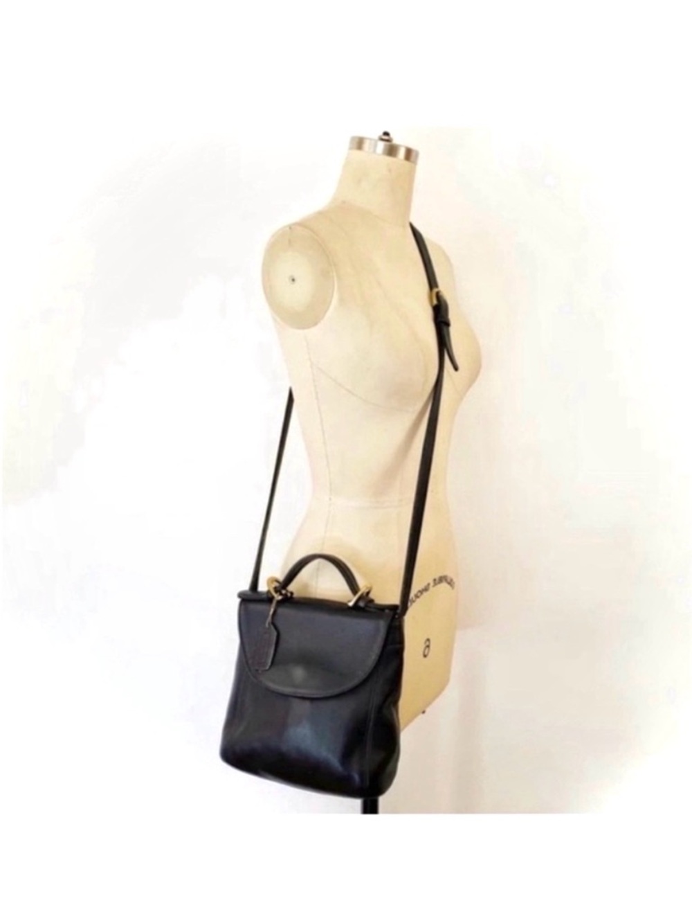 Coach Vintage Soho Flap Top Handle 4158 Leather